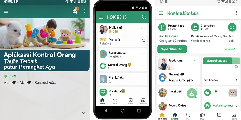Tampilan antarmuka HOKI8815 yang sederhana dan intuitif.